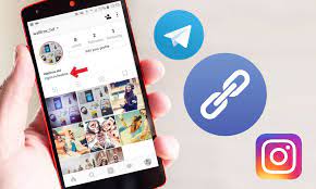 آموزش قرار دادن لینک تلگرام در اینستاگرام